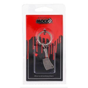 🧿 3 for $33 🧿 Horror Cleaver Metal Keychain Slasher Movie Exclusive Accessory